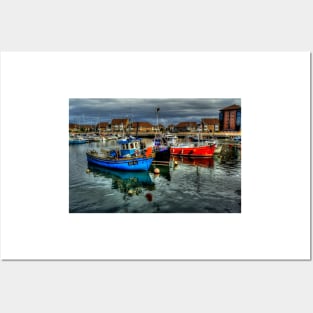 Sunderland Marina Boats #2 Posters and Art